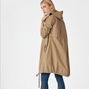 JustFab Jackets & Coats - Hooded Trench Coat JustFab Jackets & Coats - Hooded Trench Coat